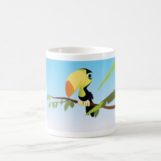 mug-bird on tree coffee mug