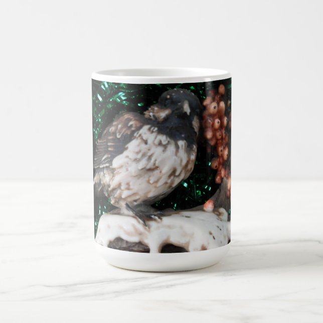 Mug Bird Winter Scene (Center)