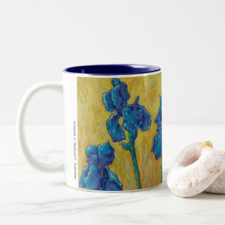 Mug - Blue Iris Garden
