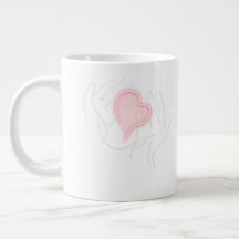 Mug, Bone China, WWC Regions + Heart