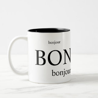 Mug/BONJOUR Two-Tone Coffee Mug