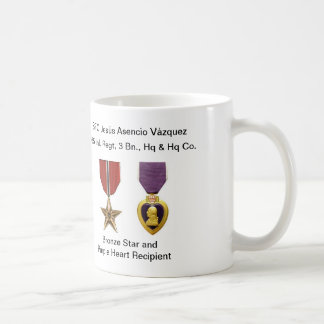 Mug Borinqueneers - Bronze Star & Purple Heart