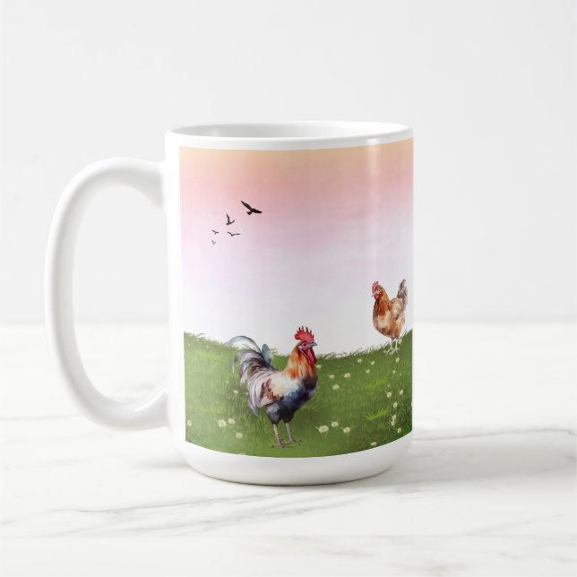 Mug - Chickens (Left)
