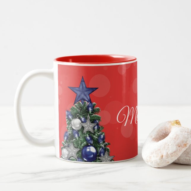 Mug - Christmas tree (With Donut)