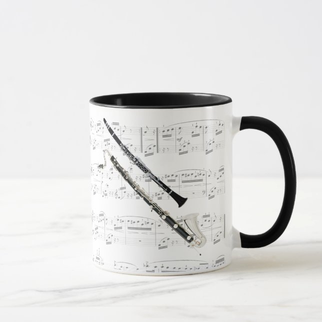 Mug - Clarinets with sheet music (Right)