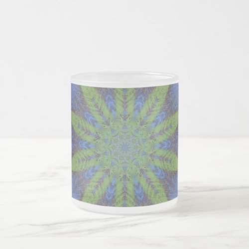 Mug Coffee Cup Abstract Green Leaf Customizable