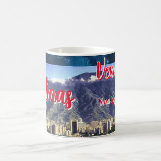 Mug Coffee merry christmas Venezuela, customizable