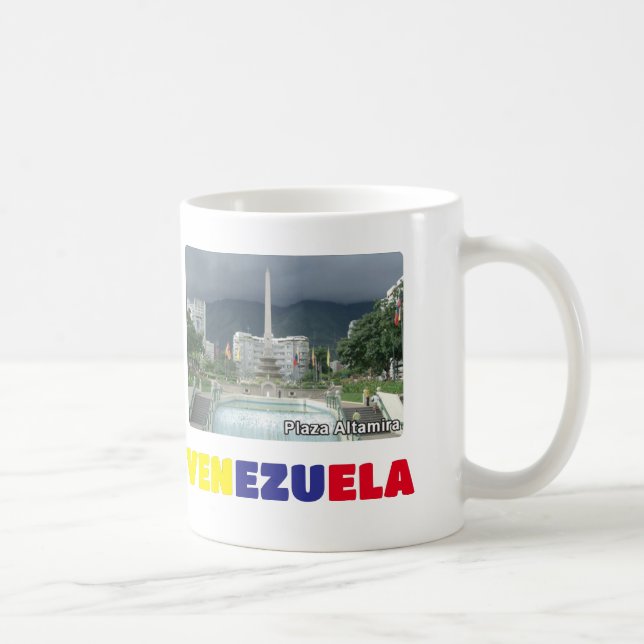 Mug Coffee mug I love Venezuela, customizable (Right)
