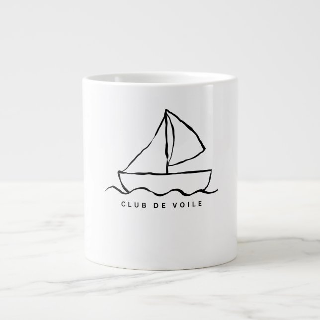 Mug coffee sample club de voile  (Front)