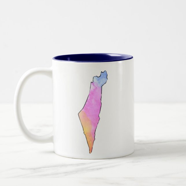 Mug - Colorful Palestine - 11 oz (Left)