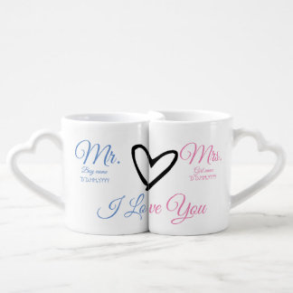 Mug couple mr and mrs love