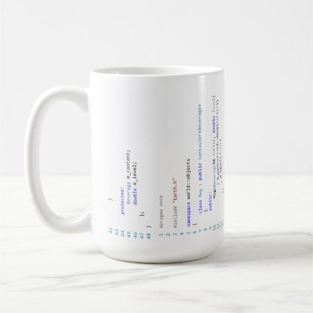 Mug.cpp: Mug for C++ Programmers (Left)