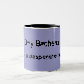 Mug/Cup “Bachelor " Two-Tone Coffee Mug