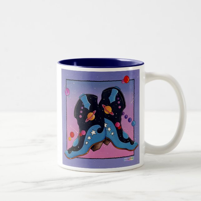 Mug, Cup - Midnight Cowboy Boots (Right)