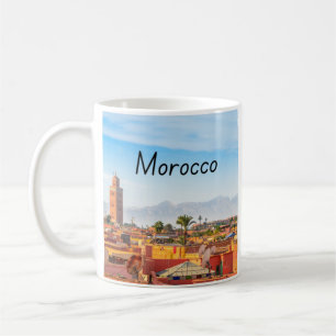 mug, cup with moroccan design , gift