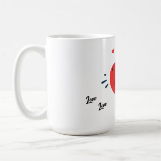 Mug Cute Heart Love Valentines Day 