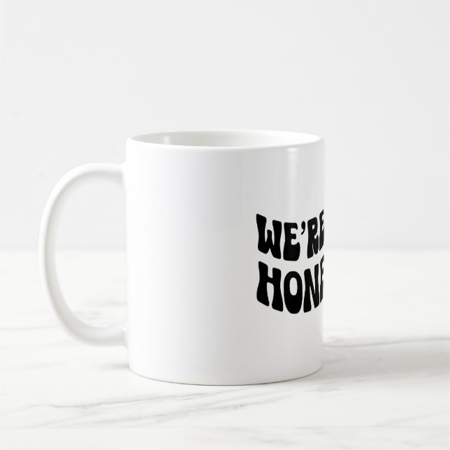 MUG Cute Honeymoon Shirts, Wifey Hubby (Left)