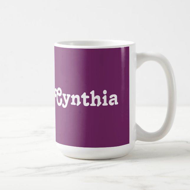 Mug Cynthia (Right)