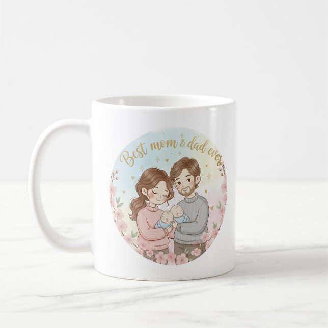 Mug dad and mom  (Left)