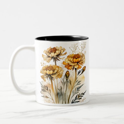 Mug  Delicate Zannia Bouquet