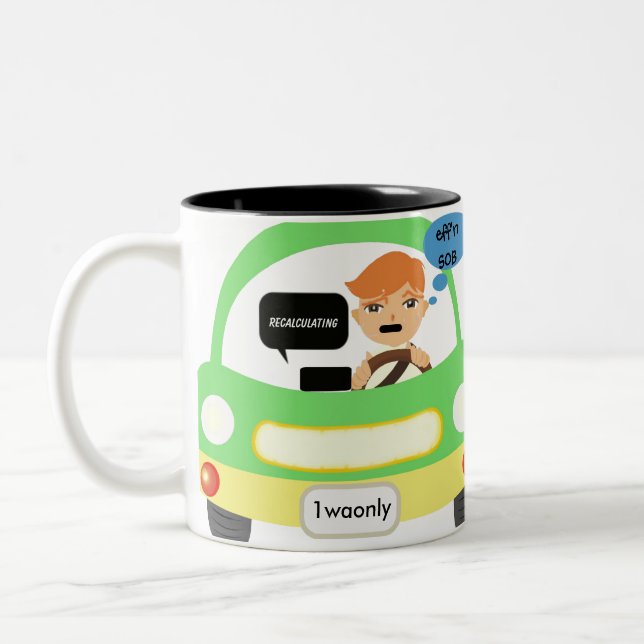 Mug ~ Directionally challenged (Left)