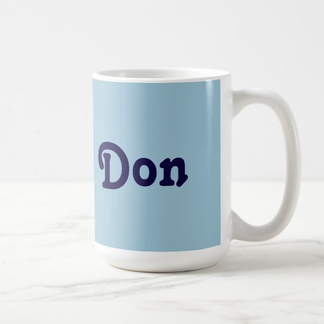 Mug Don (Right)