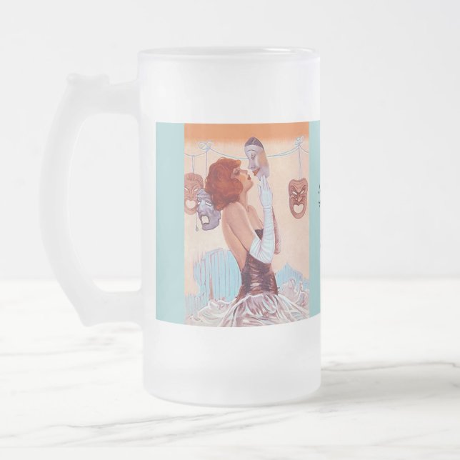 MUG ~ DRAMA GIRL THEATRE MASKS & SHAKESPEARE QUOTE (Left)