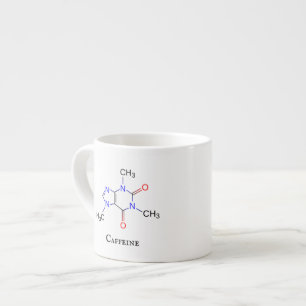 Mug, Espresso, Caffeine Embossed:  Espresso Cup