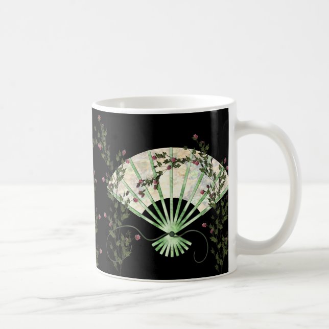 Mug Fan And Roses (Right)