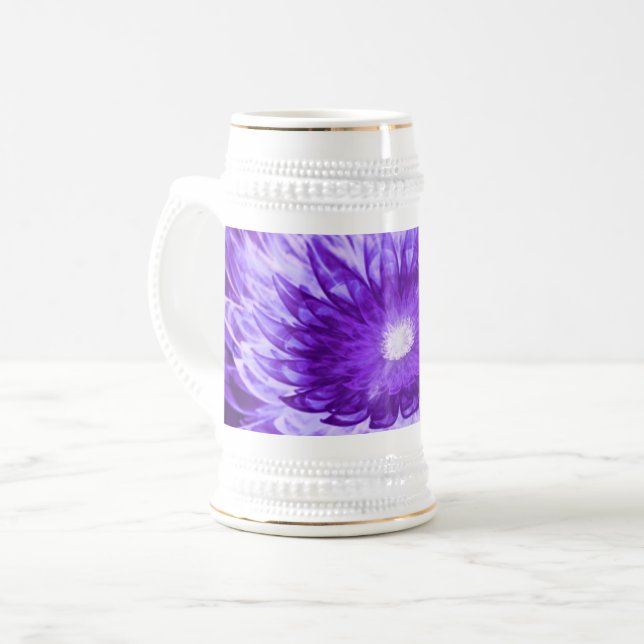 Mug Fantasy Flowers Purple (Front Left)