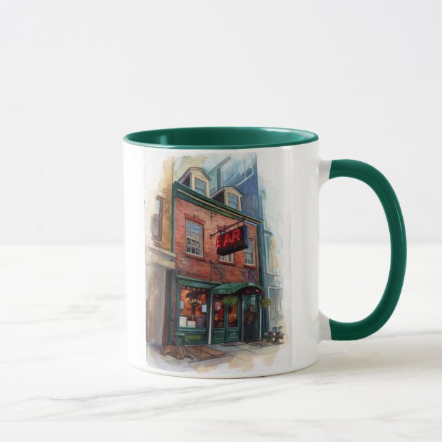 Mug featuring New York City's finest old bars (Right)