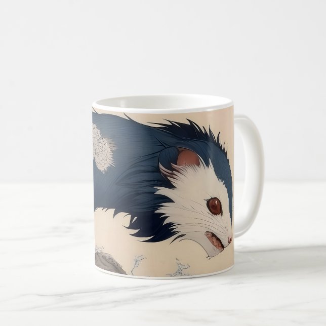 Mug  - Ferret - Japan (Front Right)