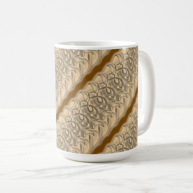 Mug - Filigree Design (Front Right)