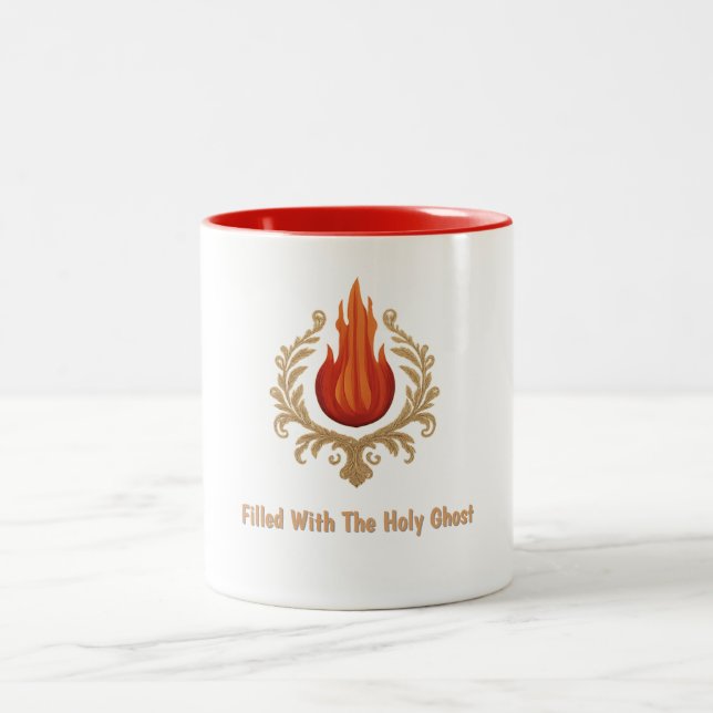Mug - Filled With The Holy Ghost (Center)