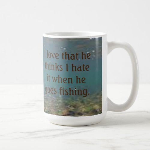 Mug Fishing Funny Married Couple