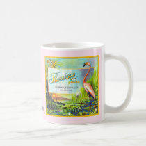 Mug - Flamingo Brand - Fruit Crate Labels