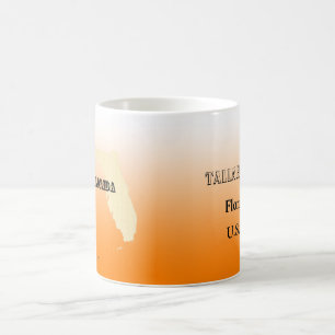 Mug - Florida State Map with City