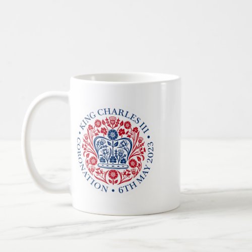 Mug for 2023 Coronation _ Red Blue