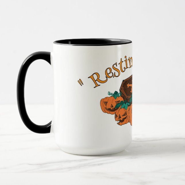 Mug for a Halloween gift  (Left)
