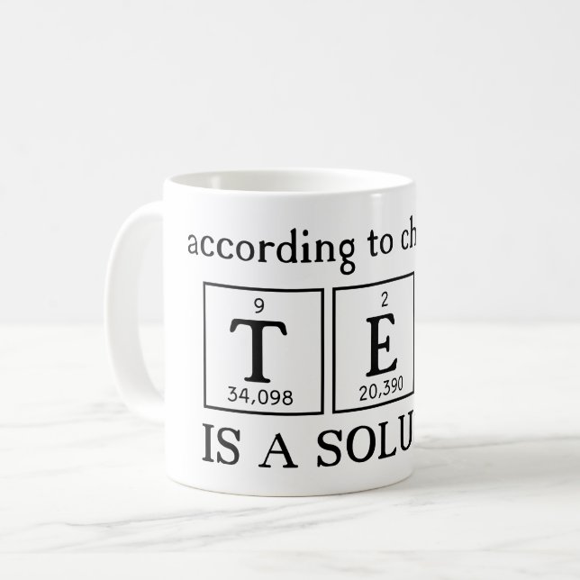 Mug for chemistry teacher (Front Left)