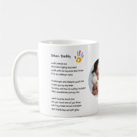 MUG For DAD - POEM Letter From Toddler with PHOTOS