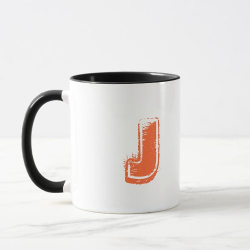 Mug for Persons have Names Begin by Letter J