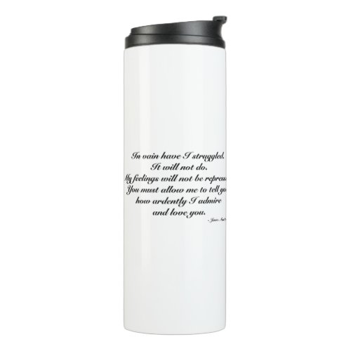 Mug for wife. Romantic/Fun quote, Jane Austen