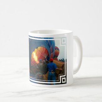 Mug - Frame for Your Image, Hot Air Balloon