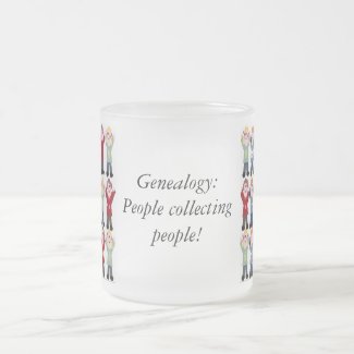 Mug - Genealogy: People collecting people