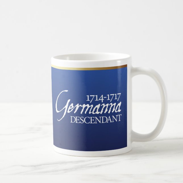 Mug: Germanna Descendant Coffee Mug (Right)