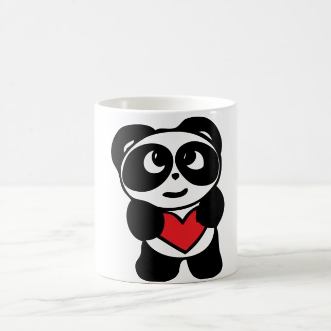 Mug gotten passionate Panda (Center)