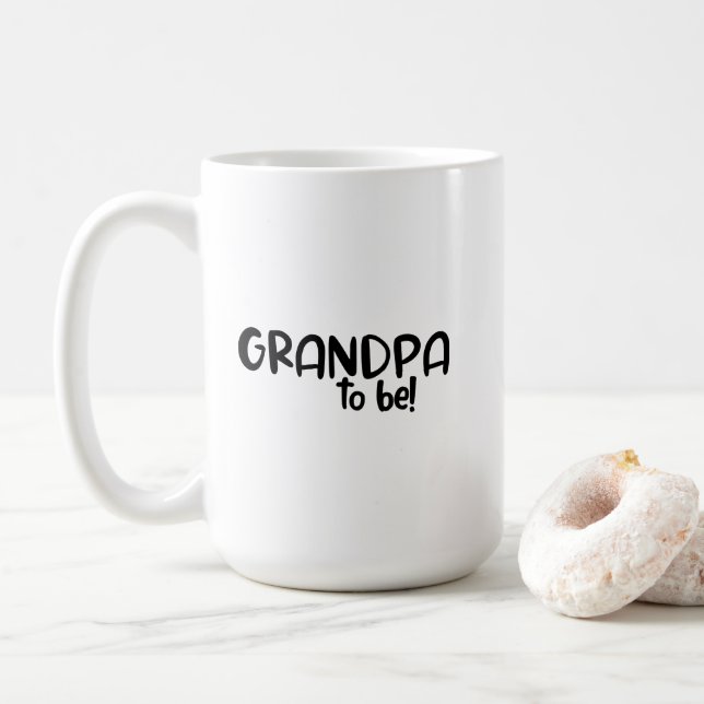Mug - Grandpa To Be! (With Donut)