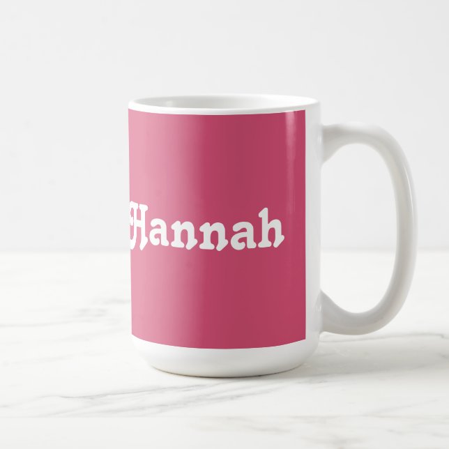 Mug Hannah (Right)