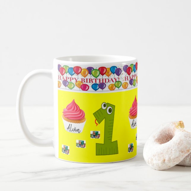 Mug Happy Birthday Mug (With Donut)